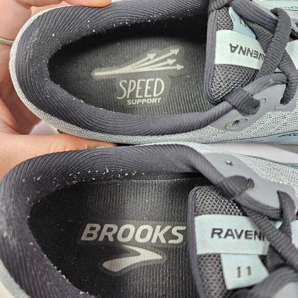 Brooks Ravenna 11 Sneakers Running Shoes Gray Women’s Size 7 Activewear Athletic - Picture 12 of 13